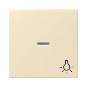 Wippe Kontrollf. + Symb. Licht System 55 Cremeweiß Gira 067401
