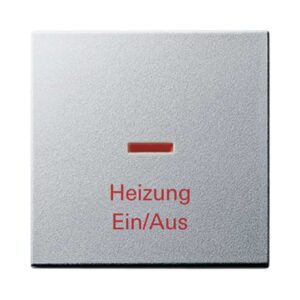 Wippe Kontrollf. + Heizung Ein/Aus System 55 F Alu Gira 067826