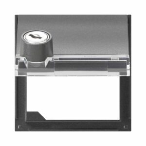 Adapterrahmen KD Schloss sortiert + BSF Gira TX_44 (WG UP) Anthrazit Gira 069467