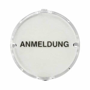 Haube steckb. Klar Info-Feld Lichtsignal Zubehör Gira 080720