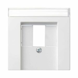 Abd. BSF TAE USB System 55 Reinweiß m Gira 087627