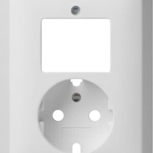 Abd. Kombi AusWe/SCHUKO System 55 Reinweiß m Gira 092804
