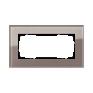Abdeckrahmen 2f o.M. Gira Esprit G Umbra Gira 1002122