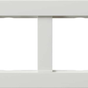 Abdeckrahmen 2f o.M. flach Gira E22 Reinweiß Gira 1002204