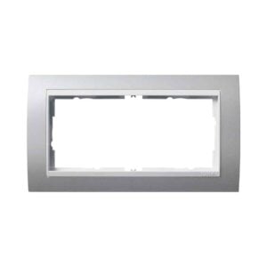 Abdeckrahmen 2f o.M. Zwischenr. RW Gira Event F Alu Gira 1002326