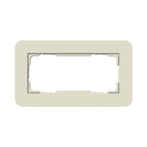 Abdeckrahmen 2f o.M. Gira E3 Sand/Reinweiß Gira 1002417
