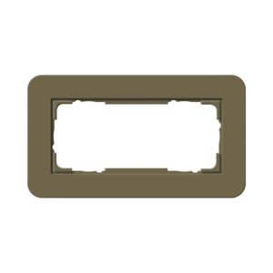 Abdeckrahmen 2f o.M. Gira E3 Umbra/Anthrazit Gira 1002426