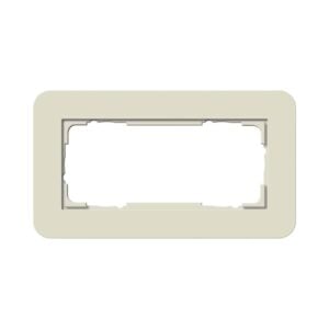 Abdeckrahmen 2f o.M. Gira E3 Sand/Anthrazit Gira 1002427