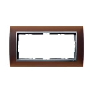 Abdeckrahmen 2f o.M. Zwischenr. F Alu Gira Event Opak Dklbraun Gira 100259