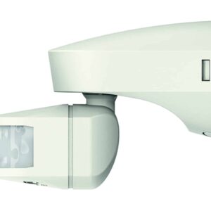 theLuxa E180 WH Bewegungsmelder für Wandmontage, Lichtsteuerung, 180°, max. 12 m, weiß, IP 55 Theben 1010205