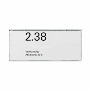 Namens-/Türschild 2f Zubehör Gira 107200