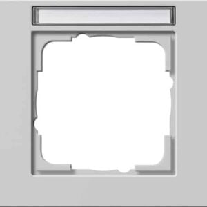 Abdeckrahmen 3f waager. BSF Gira E2 Grau m Gira 109337