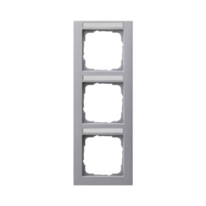Abdeckrahmen 3f senkr. BSF Gira E2 F Alu Gira 110325