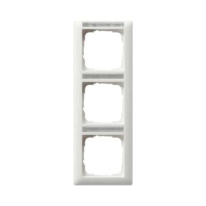 Abdeckrahmen 3f senkr. BSF Standard 55 Reinweiß m Gira 110327