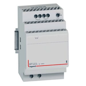 Spannungsversorgung 12VDC 4,5A, Prim. 100-240 VAC, Sek. 12VDC,  4,5 A, 54W,3TE Legrand 146712