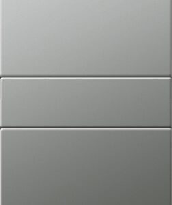 Wippenset 2f (1+1) System 55 Edelstahl Gira 2132601
