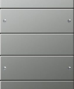 Wippenset 6f (3+3) System 55 Edelstahl Gira 2136601