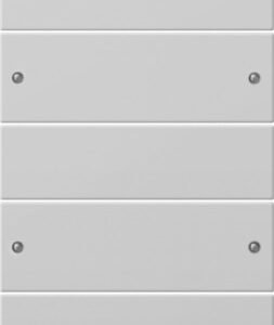 Wippenset 5f Plus (2+3) System 55 Grau m(lack.) Gira 2195015