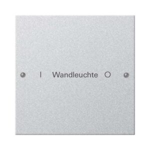 Wippenset 1f beschr. System 55 F Alu(lack.) Gira 220126