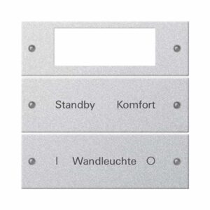Wippenset 2f Plus beschr. System 55 F Alu(lack.) Gira 221226