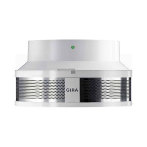 RWM Dual Sockel 230 V Rauchwarnmelder Reinweiß Gira 233702