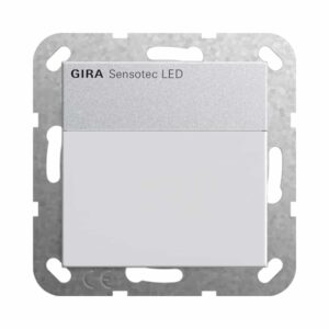 Sensotec LED o.Fernbedienung System 55 F Alu Gira 237826