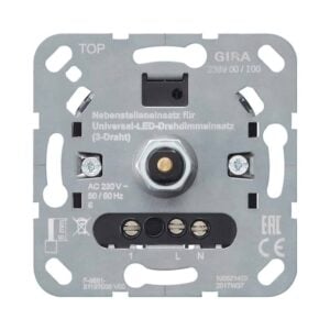 S3000 Dreh-Nebenst.eins. 3-Dr Einsatz Gira 238900