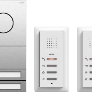 ZFH-Paket Audio System 106 Edelstahl Gira 2407000