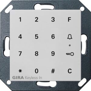 Gira Keyless In Codetastatur System 55 Grau m Gira 2605015