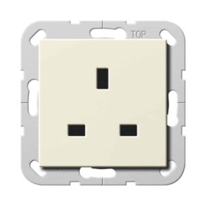 Steckd. BS 13 A SH System 55 Cremeweiß Gira 277601