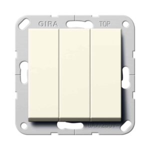 Wipptaster BS 3f Schließer System 55 Cremeweiß Gira 284401