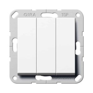 Wipptaster BS 3f Schließer System 55 Reinweiß Gira 284403
