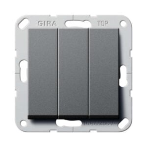 Wipptaster BS 3f Schließer System 55 Anthrazit Gira 284428