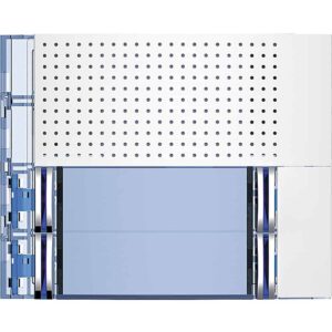 Frontblende Basis Lautsprecher 4Rt-D Allwhite Bticino 351082