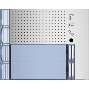 Abdeckung mit 2 Ruftasten für Lautsprechermodul Best.Nr. 351100, Farbe: Allmetal BTICINO 351121