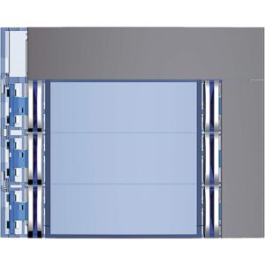 Frontblende Ruftastmodul 6Rt-D Allstreet BTICINO 352163