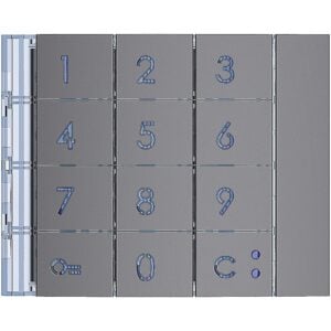 Frontblende Zehnertastatur Allstreet BTICINO 353003