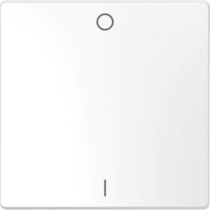 Wippe mit Kennzeichnung 0/ 1, Lotosweiß, System Design Merten MEG3301-6035