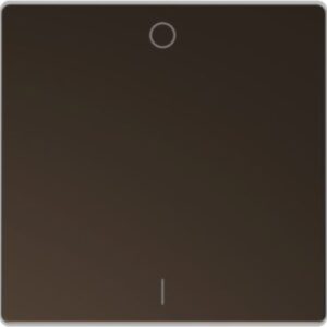 Wippe mit Kennzeichnung 0/ 1, Moccametallic, System Design Merten MEG3301-6052