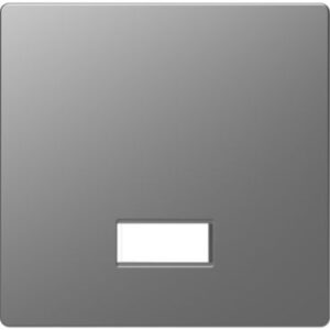 Wippe mit rechteckigem Symbolfenster, Edelstahl, System Design Merten MEG3350-6036
