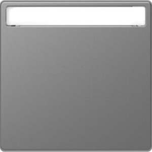 Wippe mit Schriftfeld, Edelstahl, System Design Merten MEG3360-6036