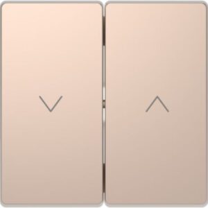 Wippe für Rollladenschalter und -taster, Champagnermetallic, System Design Merten MEG3855-6051