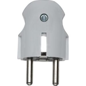 SCHUKO-Stecker, grau Merten 122463