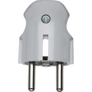 SCHUKO-Stecker (DE, FR, BE), grau Merten 123363