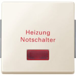 Wippe für Heizungs-Notschalter, weiß, AQUADESIGN Merten 343044