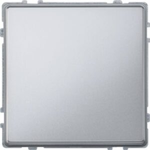 Blindabdeckung, aluminium, AQUADESIGN Merten 348360