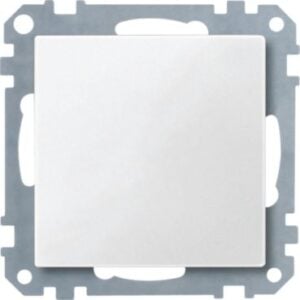 Blindabdeckung, polarweiß, System M Merten 391819