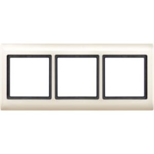 AQUADESIGN-Rahmen, 3 fach , weiß Merten 400344