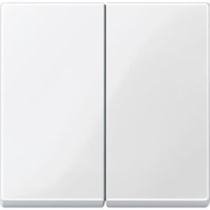 Wippe für Serienschalter, polarweiß glänzend, System M Merten 432519
