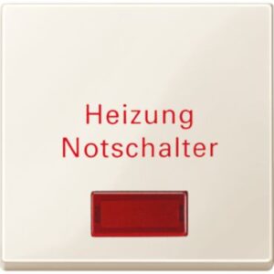 Wippe für Heizungs-Notschalter, weiß glänzend, System M Merten 432944